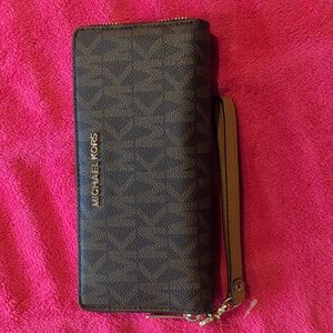 Brown Michael Kors wallet